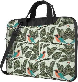 Tropical Plants Laptop Bag - Shockproof & Stylish Laptop Handbag For Unique And Safe Laptop Transportation