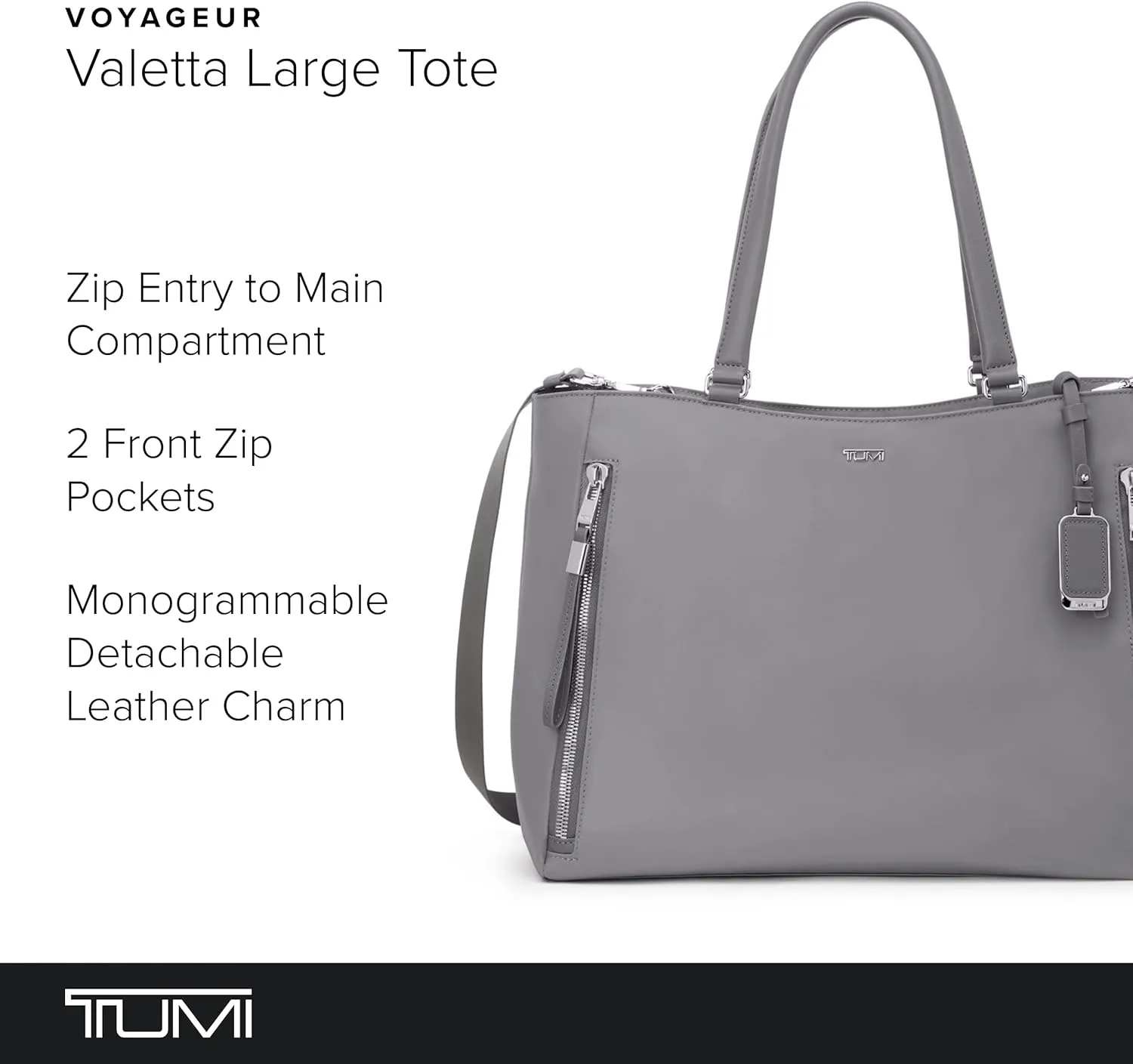 TUMI - Voyageur Valetta Tote - Women's Modern Carryall Bag, Lightweight, Functional Purse for Everyday, Business or Travel