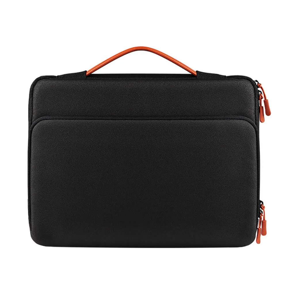 Universal Laptop Handbag 13/13 3/14 1 15 4 Inches Notebook Sleeve for Macbook Double Zipper Computer Carrying Bag Briefcase
