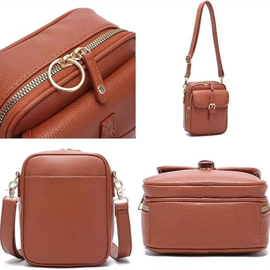 Urvashi Cross Body Bag, Urvashi Crossbody Leather Bag, Tojoyride Crossbody Bag, Small Crossbody Bags for Women Men