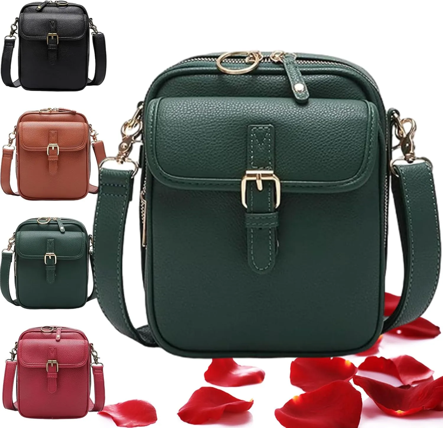 Urvashi Cross Body Bag, Urvashi Crossbody Leather Bag, Tojoyride Crossbody Bag, Small Crossbody Bags for Women Men