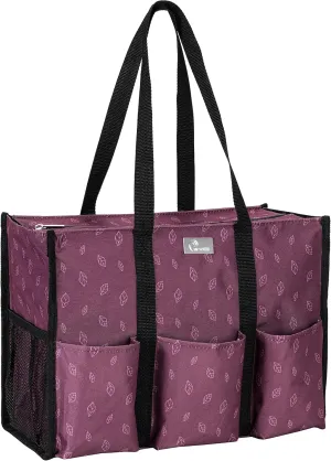 Utility Tote with Pockets & Compartments - Perfect Nurse, Teacher & Work Bag