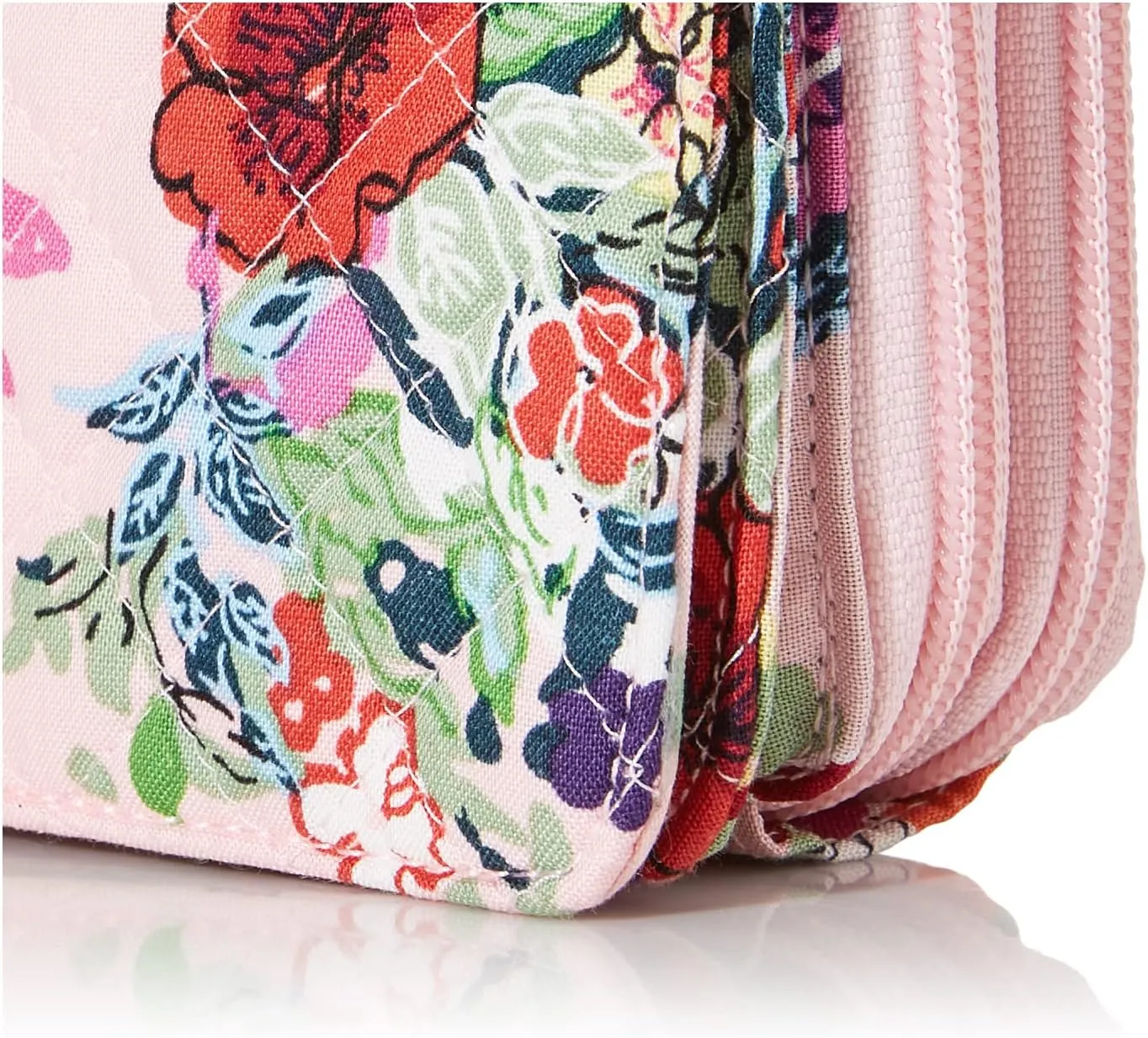 Vera Bradley Women's Cotton All in One Crossbody Purse with RFID Protection
