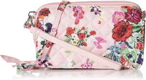 Vera Bradley Women's Cotton All in One Crossbody Purse with RFID Protection