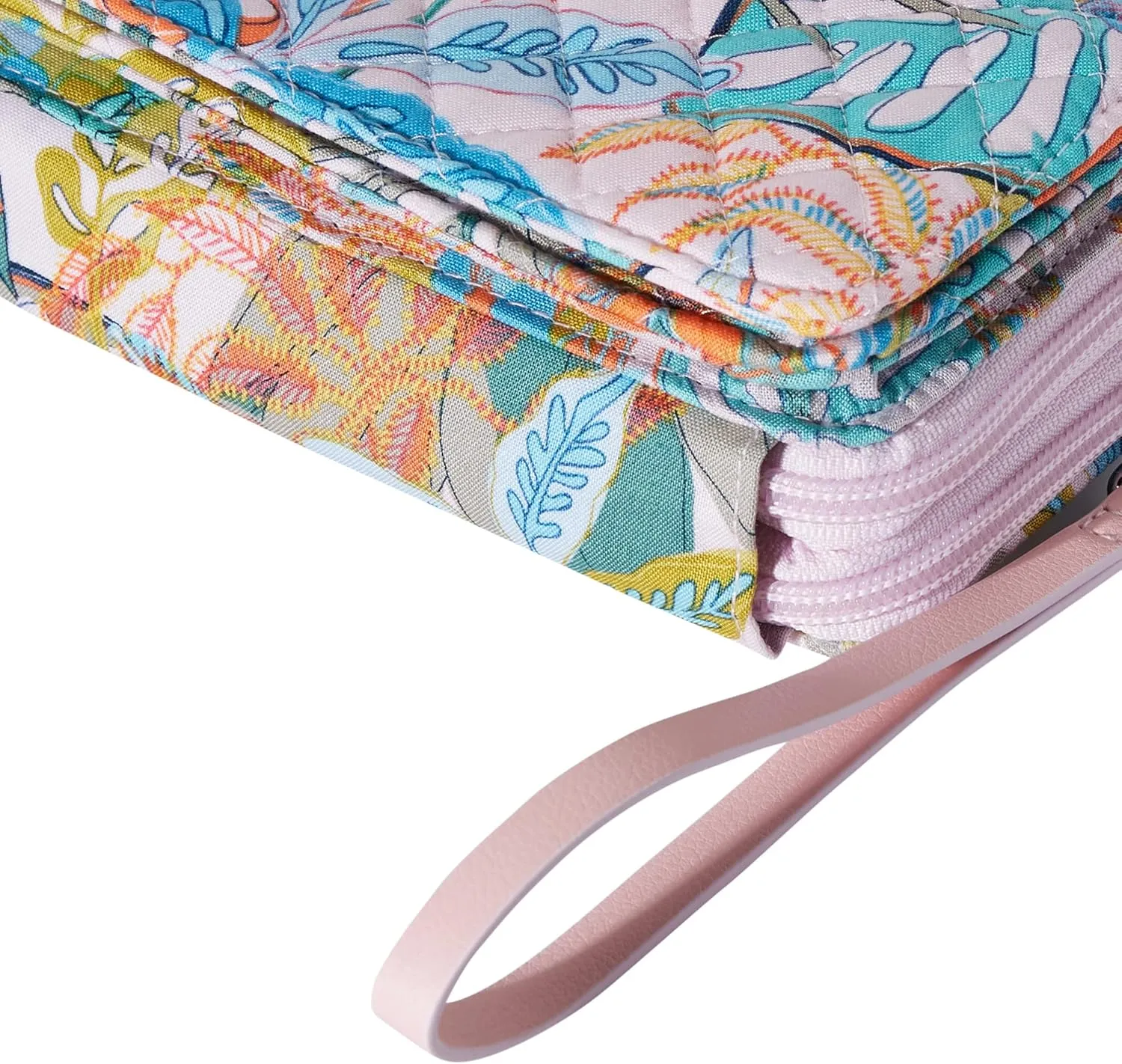 Vera Bradley Women's Cotton All in One Crossbody Purse with RFID Protection