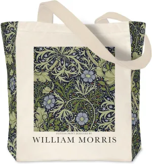 Vintage Aesthetic Canvas Tote Bag Reusable Personalized Shoulder Shopping Bag,