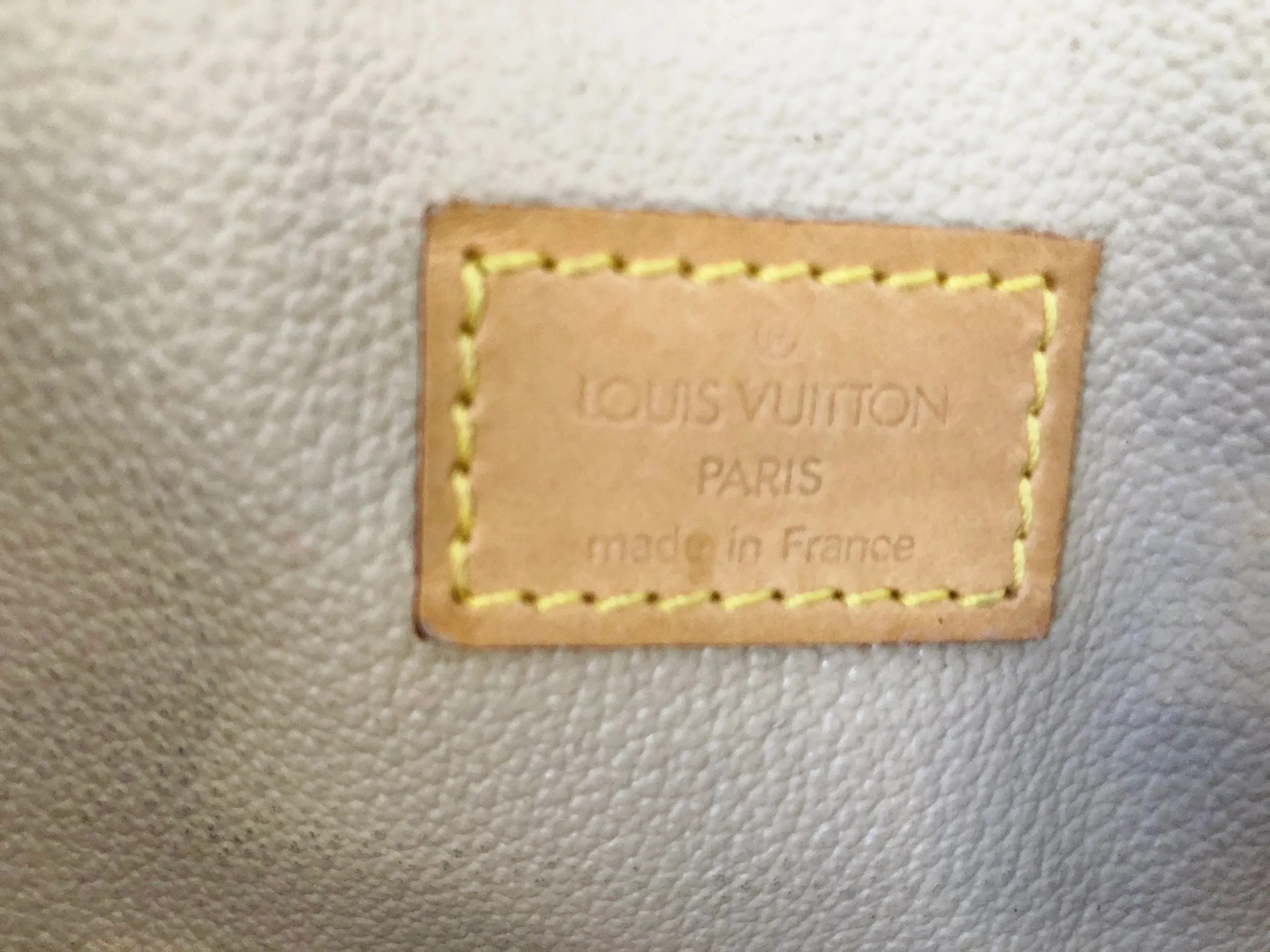 Vintage Monogram Sac Plat