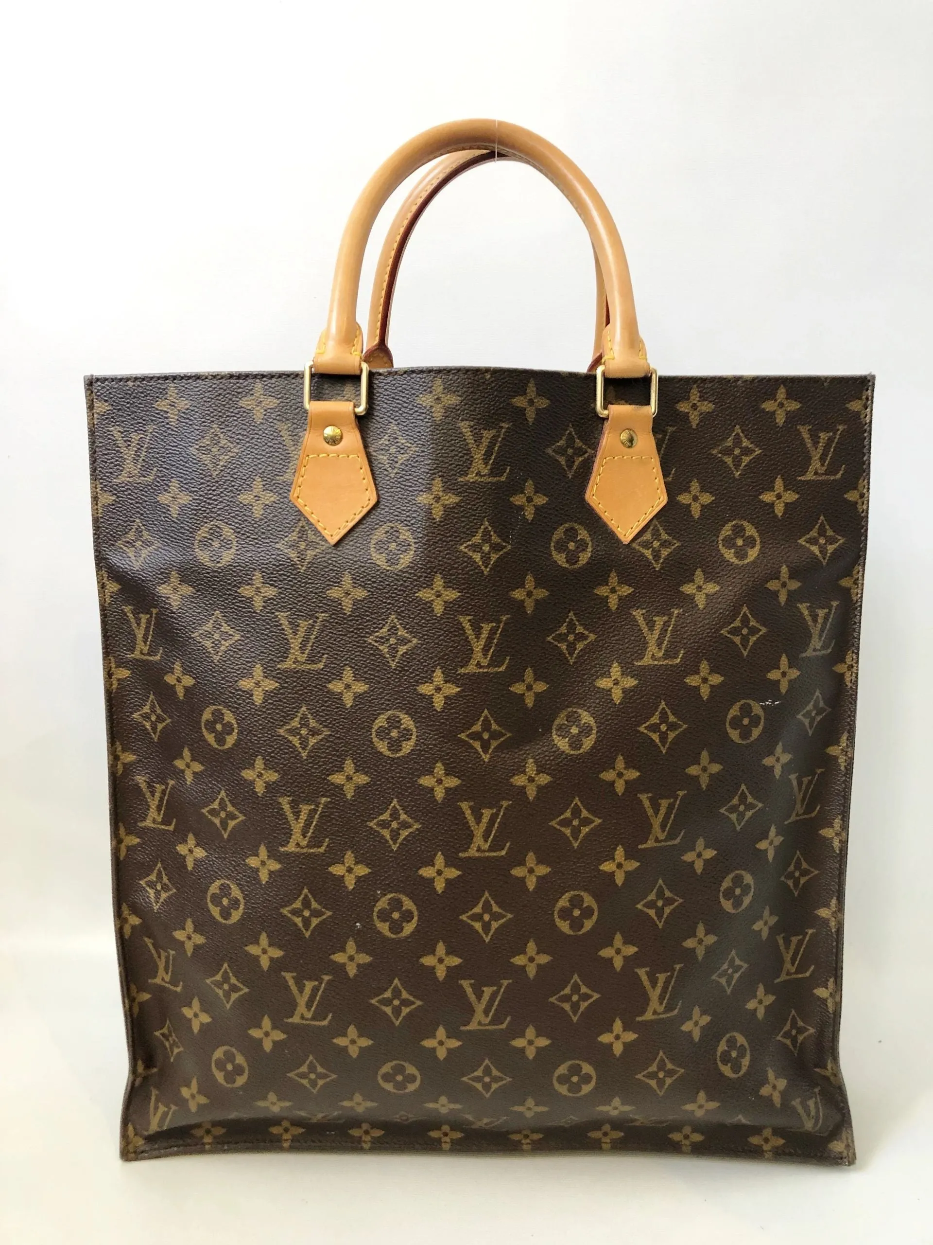 Vintage Monogram Sac Plat