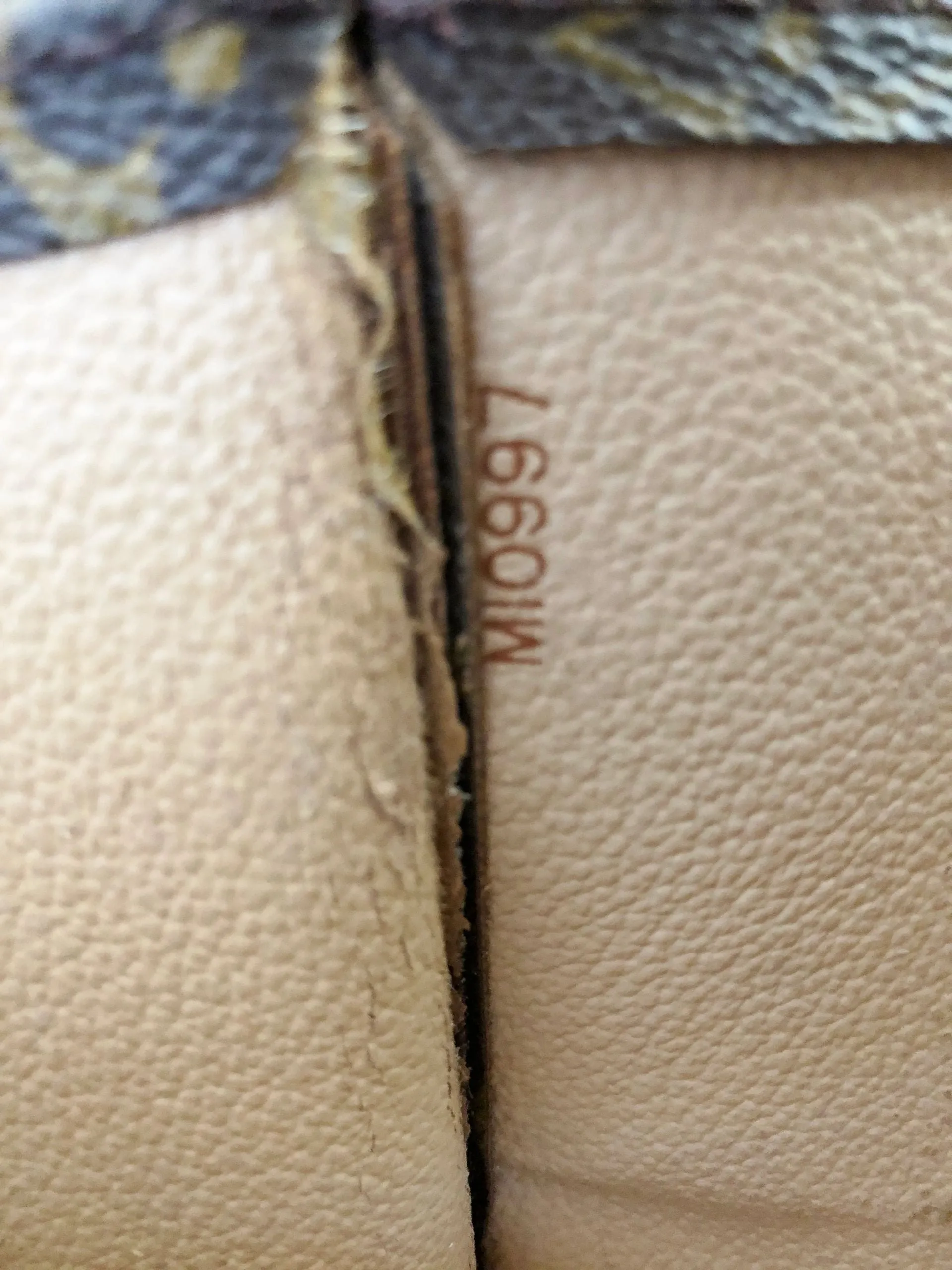Vintage Monogram Sac Plat