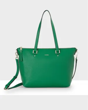Vivian Medium Zip Top Tote with Crossbody Strap