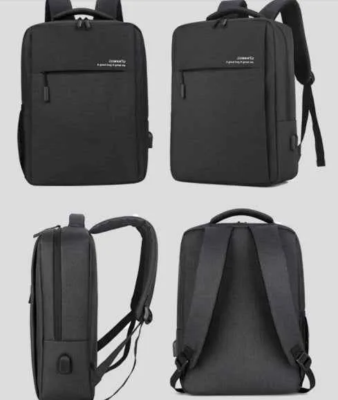Waterproof Shockproof Laptop Backpack for Travel - Rechargeable Bag