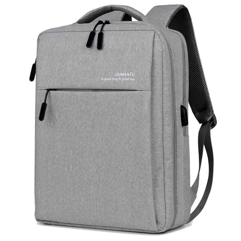 Waterproof Shockproof Laptop Backpack for Travel - Rechargeable Bag