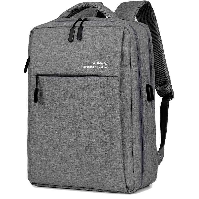 Waterproof Shockproof Laptop Backpack for Travel - Rechargeable Bag