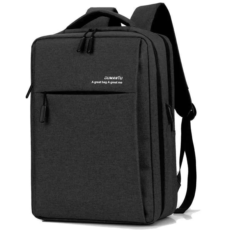 Waterproof Shockproof Laptop Backpack for Travel - Rechargeable Bag