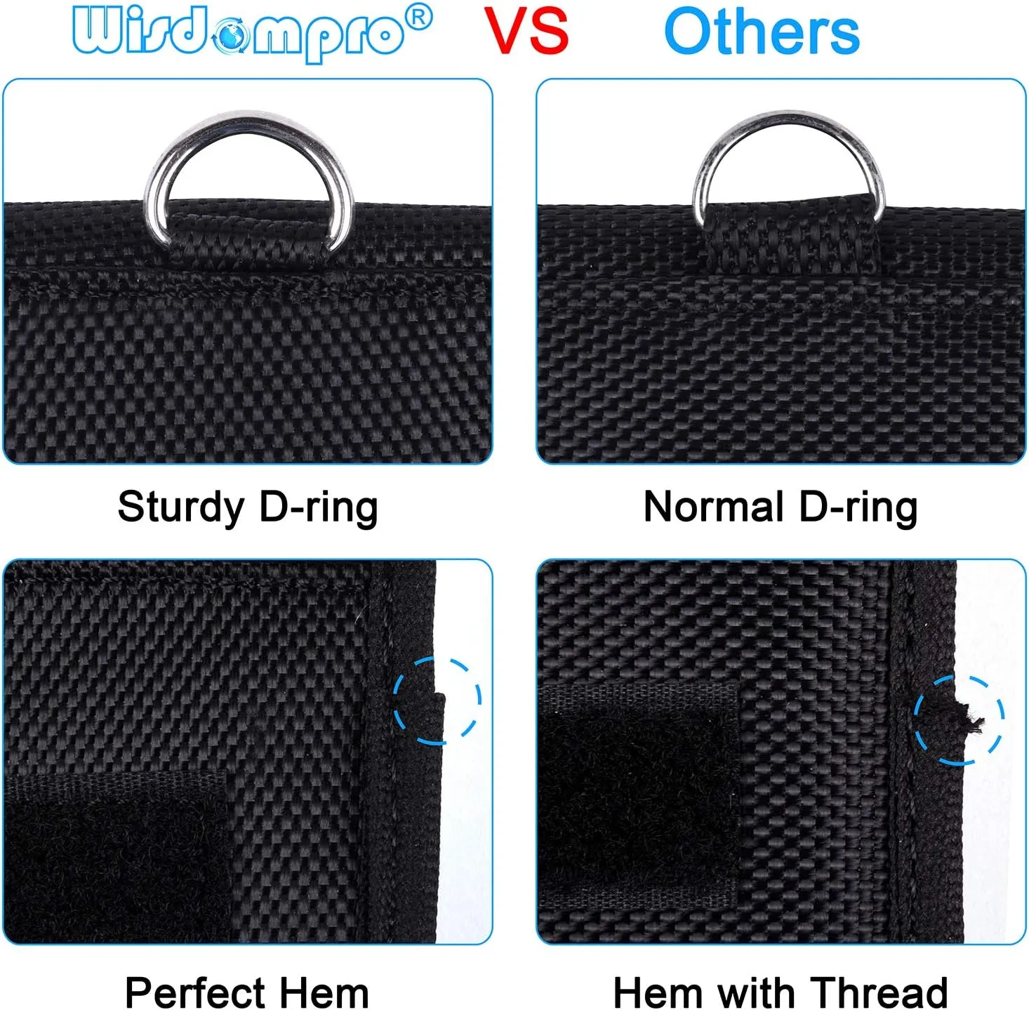 Wisdompro RFID Key FOB Protector for Car Key Signal Blocking, WP4697 Faraday Bag for Anti-Hacking, Anti-Theft Pouch