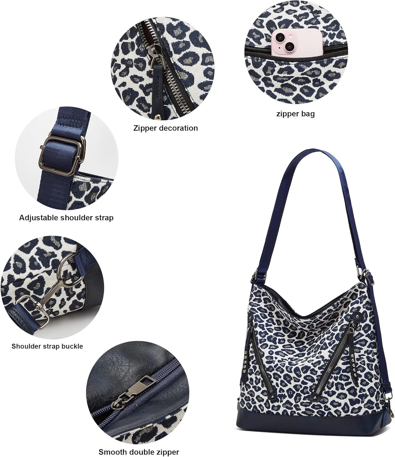 Women Fashion Handbags Wallet Tote Bag Shoulder Bag Top Handle Satchel Purse Set