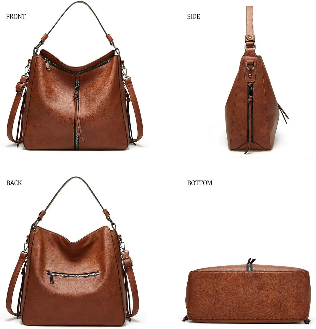 Women Fashion Handbags Wallet Tote Bag Shoulder Bag Top Handle Satchel Purse Set