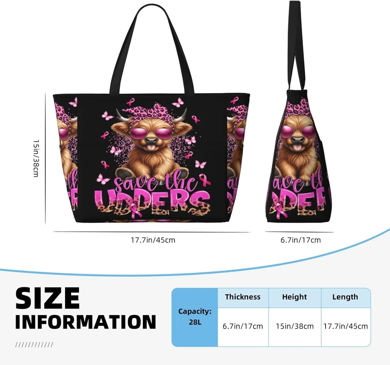 Women Large Beach Bag Travel Weekender Foldable Tote Bag for Pool Beach Vacation Gym