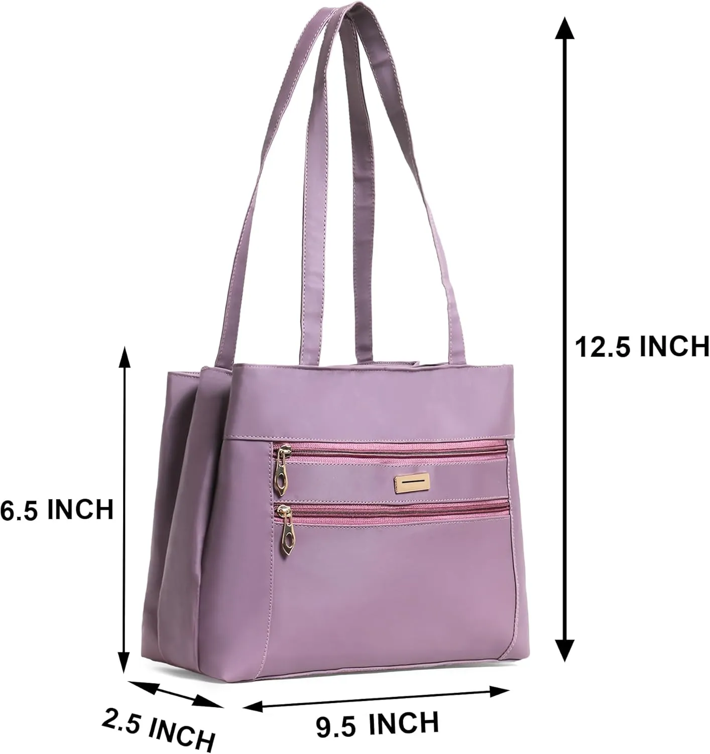 Women Leather Tote Bag, Classic Unlined Design, Interior and Exterior Pockets, Stylish, Lightweight for casual