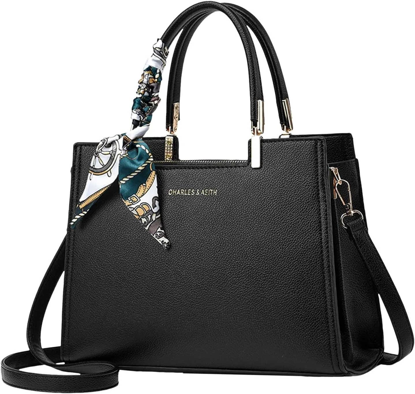 Women's Bag Crossbody Handbag Fashion Handbag Work Purses for Women (Black, One Size)