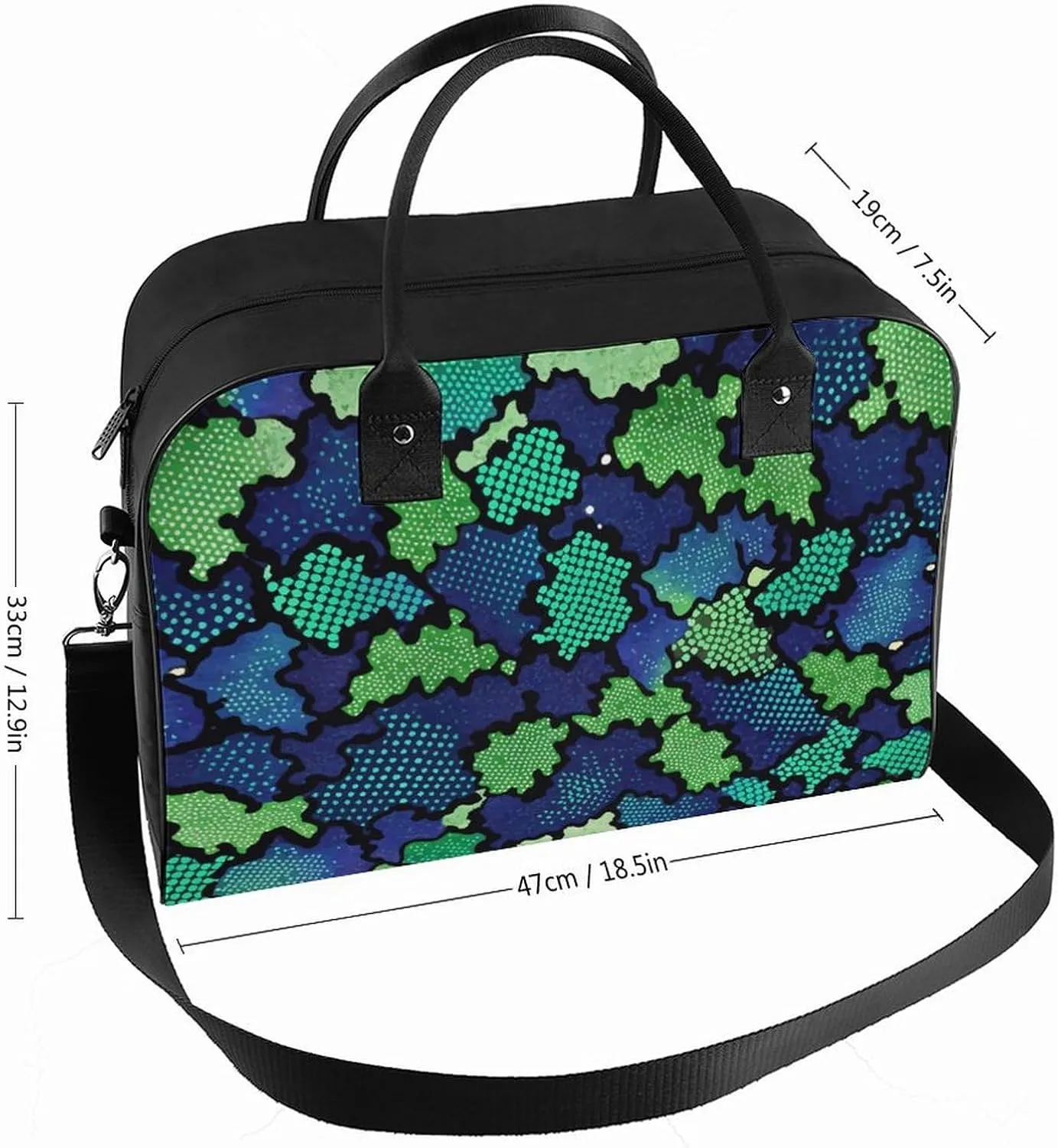 Women's Handbag Abstract-seamless-pattern-design Contains Pocket Storage Bag Work Commuting Shoulder Cross-Body Bag