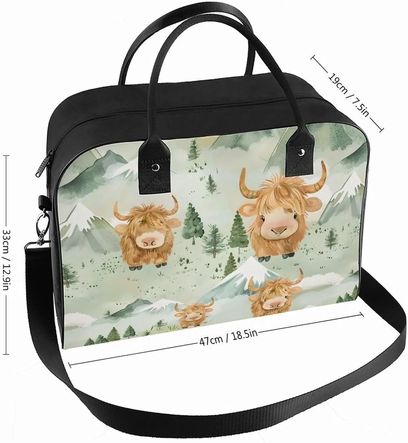 Women's Handbag Animal Print Contains Pocket Storage Bag Work Commuting Shoulder Cross-Body Bag