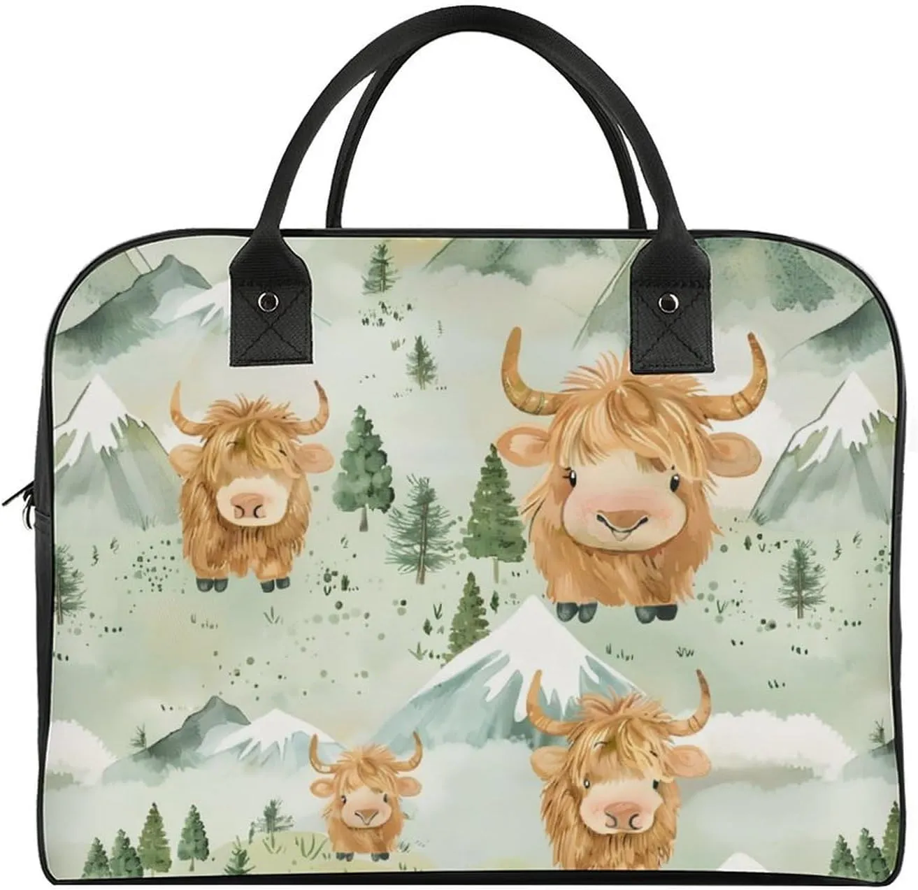 Women's Handbag Animal Print Contains Pocket Storage Bag Work Commuting Shoulder Cross-Body Bag