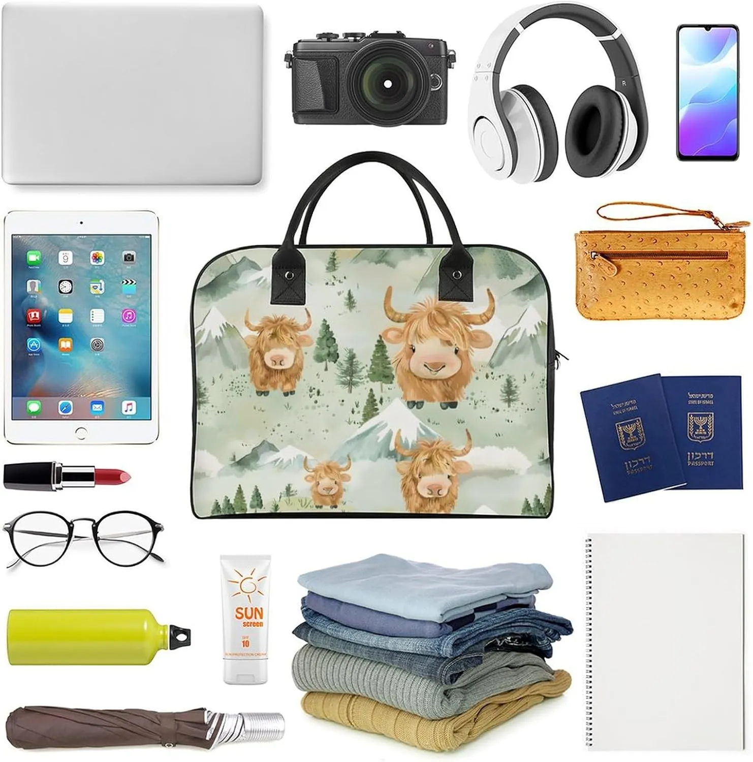 Women's Handbag Animal Print Contains Pocket Storage Bag Work Commuting Shoulder Cross-Body Bag