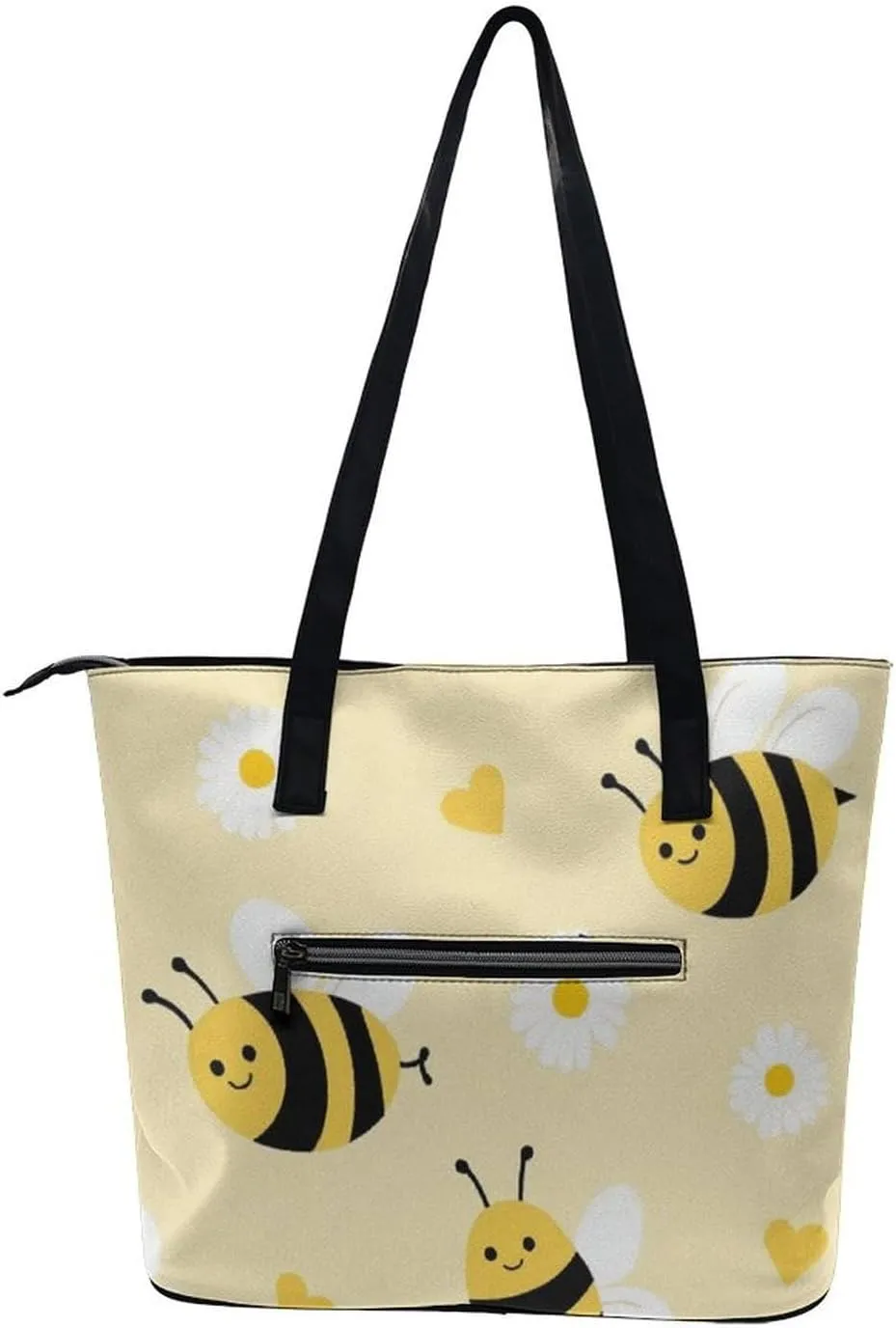 Women's Portable Tote Bag Trendy Modern Leather Handbag For Work Weekend