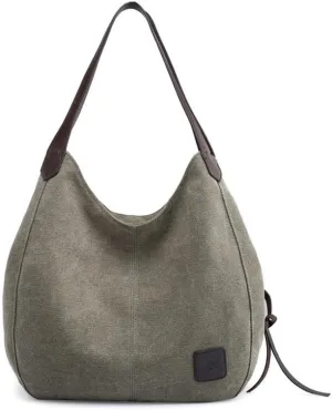 Womens Purses and Handbags Soft and Breathable Shoulder Bag for Women Tote Bag Canvas Hobo Bags Ladies Handbags
