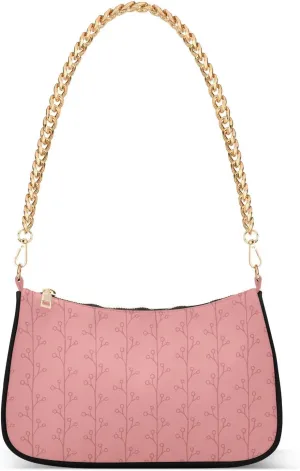 Women's Shoulder Handbags Chain Shoulder Brace for Women Bag Botanical Print Ladies Vacation Handbags Tote Purse,Multi1