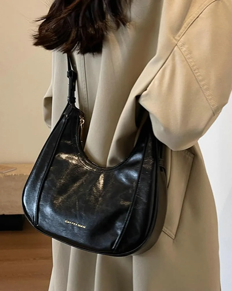 Womens Vintage Vegan Leather Crossbody Shoulder Bags Small Dumpling Tote Purse Ladies Top-Handle Handbags Satchels