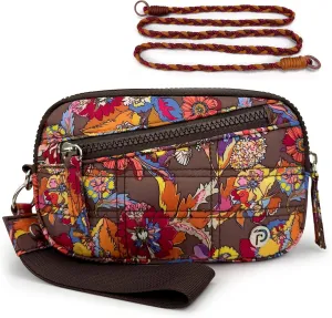 Wristlet Clutch Wallet Purse for Women, RFID Blocking,Credit Card Holder Phone Organizer for Travel or work