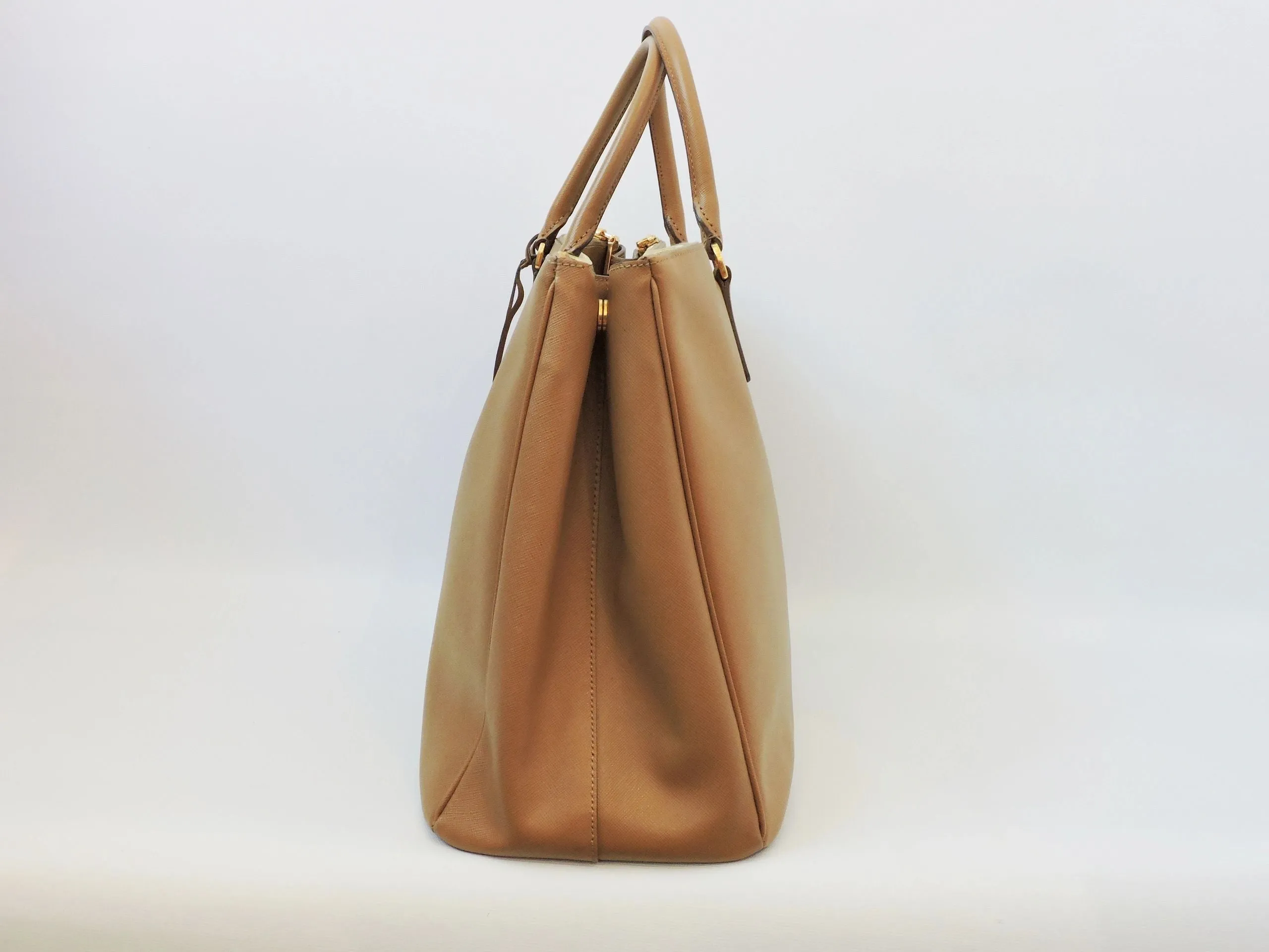 XL Lux Galleria Double Zip Tote