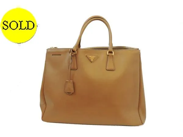 XL Lux Galleria Double Zip Tote