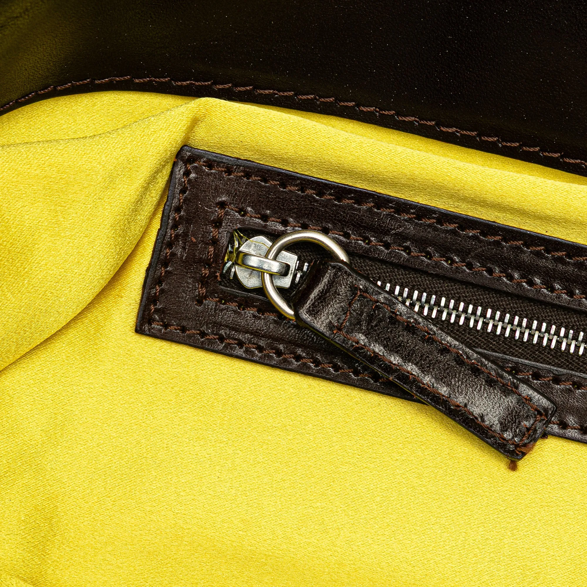 Zucca Canvas Flower Applique Tote